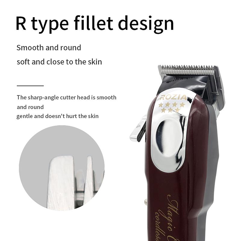 Hair Clippers Cordless Beard Trimmer for Men Professional Barber Clippers T Blade Trimmer for Men Rechargeable Hair Clippers Grooming Kit hair  clipper