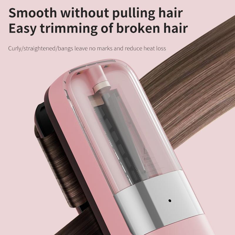 Rechargeable Electric Hair Split End Trimmer, 1 Set Portable Wireless Hair Clipper & Accessories, Multifunctional Hair Care Tool for Gifts