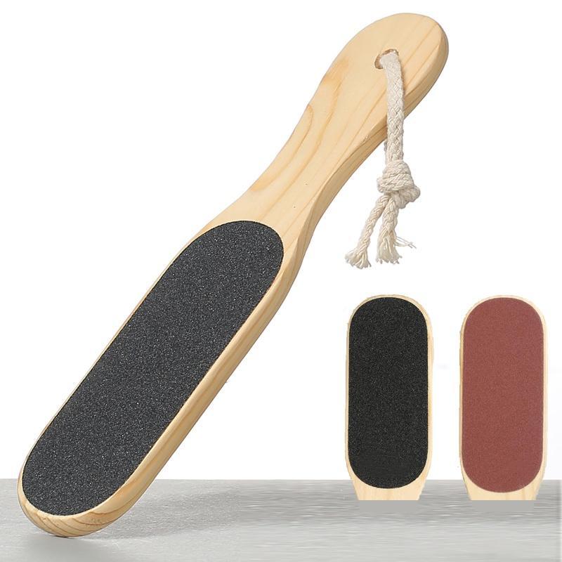 Wooden Foot File, Foot Dead Skin Remover, Callus Remover, Pedicure Tool for Home & Spa Use, Manicure & Pedicure Tool for Women & Men