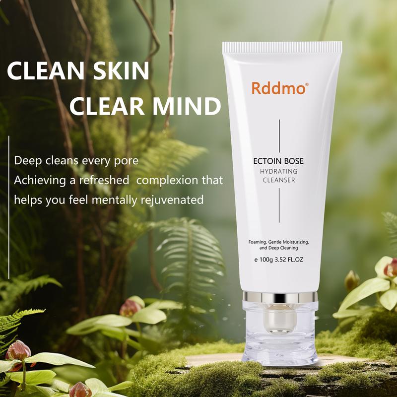 Rddmo Skincare Set, Facial Skincare Cleanser, Moisturizing Cream, Body and Face Cream with Niacinamide & Vitamin E, Skincare Gift Set Suitable for All Skin Types