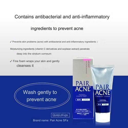 LION - Pair Acne Creamy Foam facial cleanser net 80g Cleansing Pack