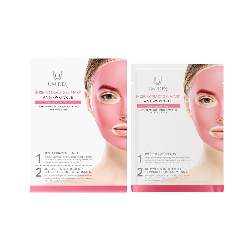 Rose Extract Gel Mask for Deep Hydration, Firming and Radiant Skin - Comfort, Skincare