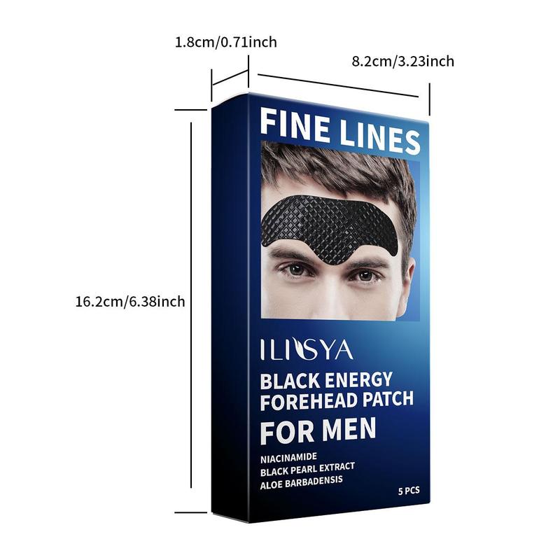 Men's Forehead Patches, 1 Box Moisturizing Forehead Patches, Hydrating Forehead Patches, Face Lifting Patches, Skin Care Products for Men