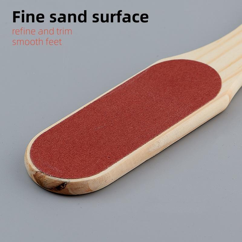 Wooden Foot File, Foot Dead Skin Remover, Callus Remover, Pedicure Tool for Home & Spa Use, Manicure & Pedicure Tool for Women & Men