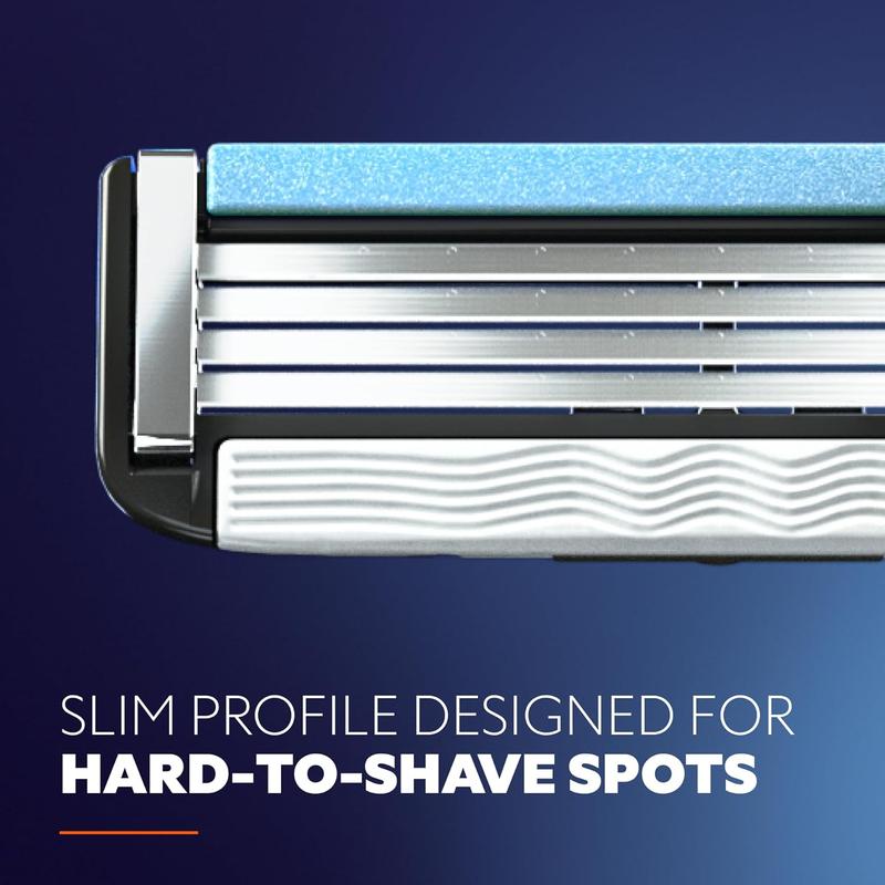 Dollar Shave Club | 4 Blade Razor Refills (8 Pack) | Swift Rinse Blades for Longer and Thicker Hair No brand