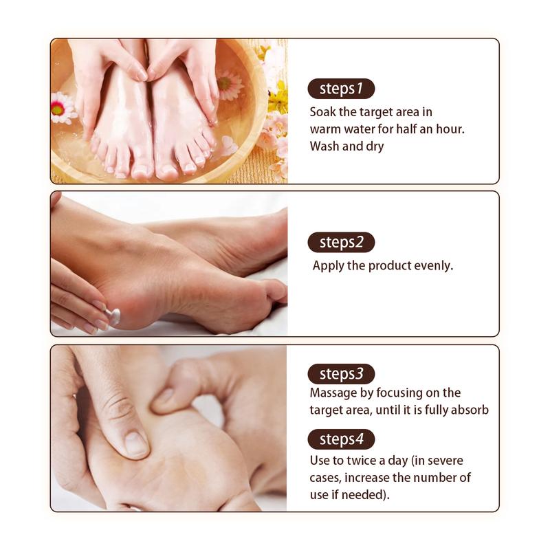 Horse Oil Foot Cream Hydrating and moisturizing Foot Care Cream to repair dry, cracked and peeling feet Smooth Nourishing