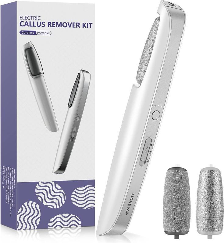 Summer Electric Foot File, Gentle Adjustable Rotatable Electric  Foot Dead Skin Remover, Callus Remover Tool for Home & Nail Salon Pedicure Care Tool Halloween Gift