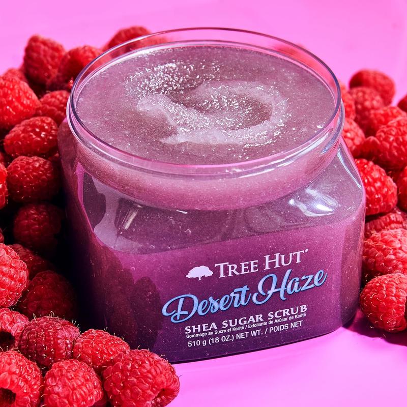 Tree Hut Desert Haze Shea Sugar Scrub | Exfoliating Body Scrub Removes Dead, Dry Skin for a Soft & Hydrated Feel