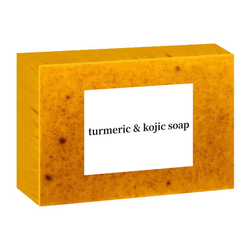 Turmeric & Kojic Acid Soap, Kojic Acid Soap, Soap Body Cleansing Body Wash Lemon Flawless Organic Facial Cleansing Comfort Cleanser