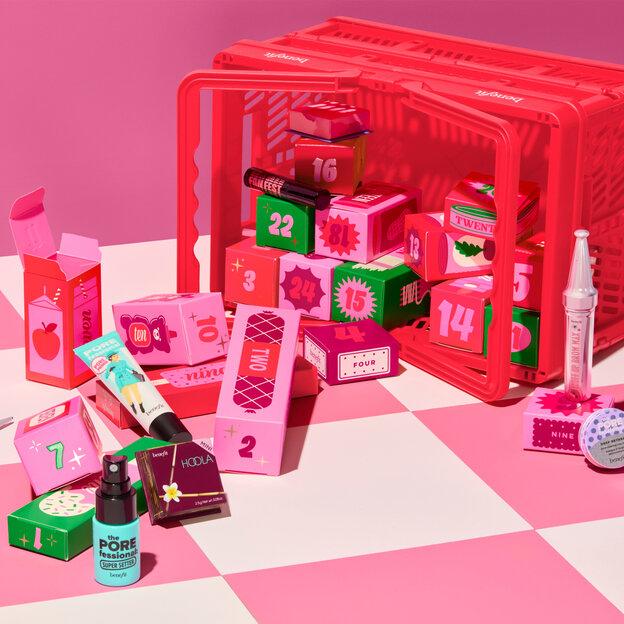 Benefit Cosmetics The Gorgeous Grocer Holiday Beauty Advent Calendar