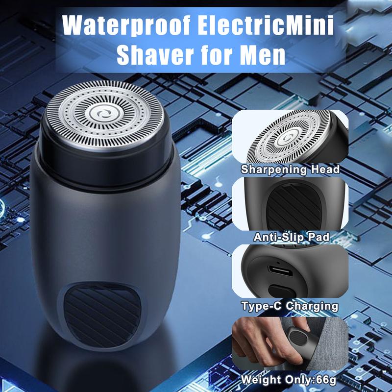 Rechargeable Wet & Dry Electric Shaver Trimmer, Comfort Smooth Shaving Cordless Shaver with Charger, Portable for Both Professional and at-Home use