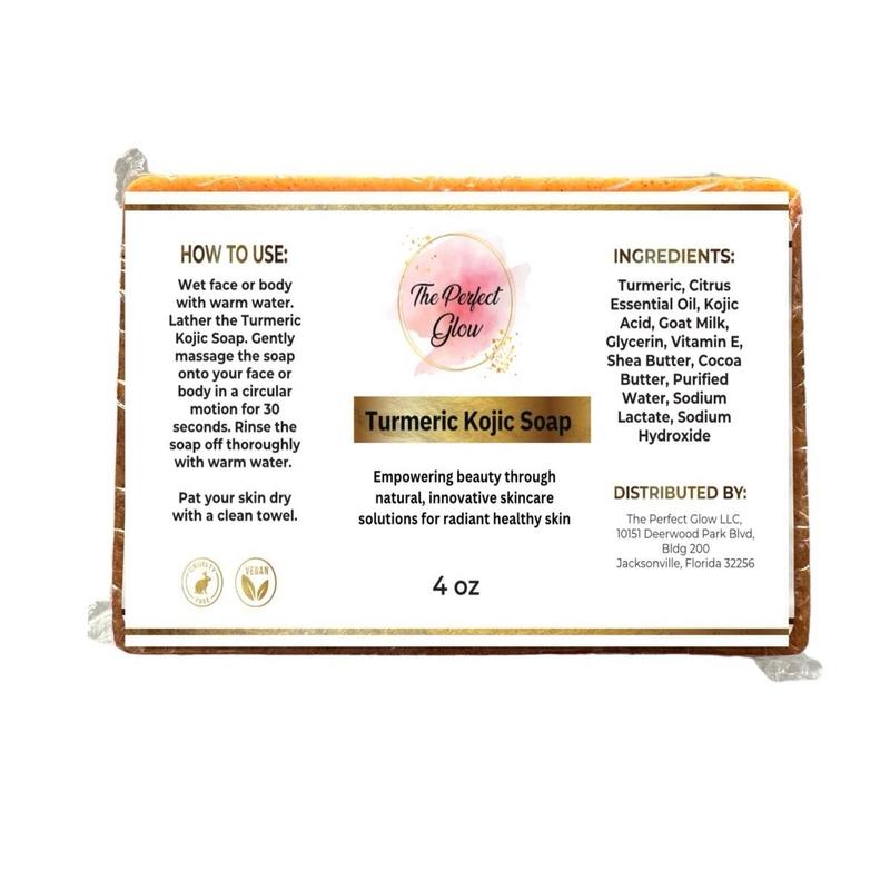 The Perfect Glow Turmeric Kojic Acid Soap Nursing Cleansing Moisturizer Skincare