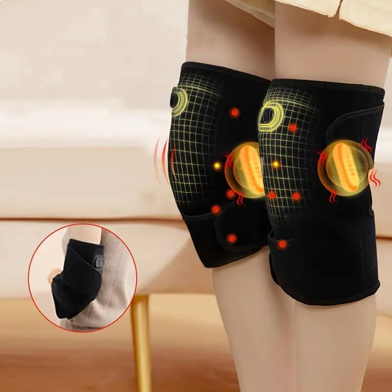 Portable Knee Heating Pad, USB Rechargeable Knee Warmer, Knee Support for Women & Men, Knee Comfort & Relaxation Tool for Home & Office