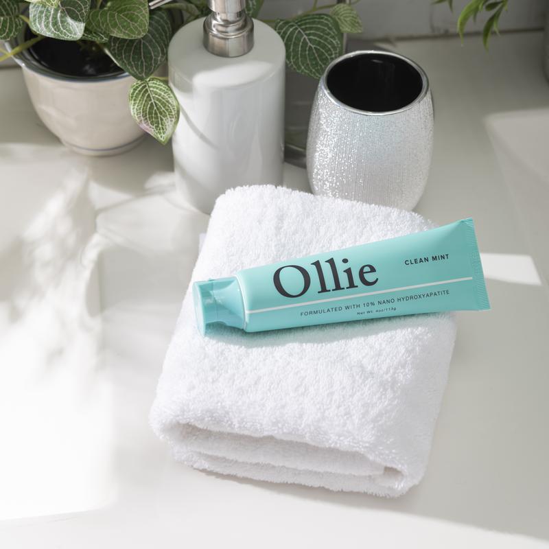 Ollie Clean Mint Toothpaste - 10% Nano-Hydroxyapatite, Fluoride Free