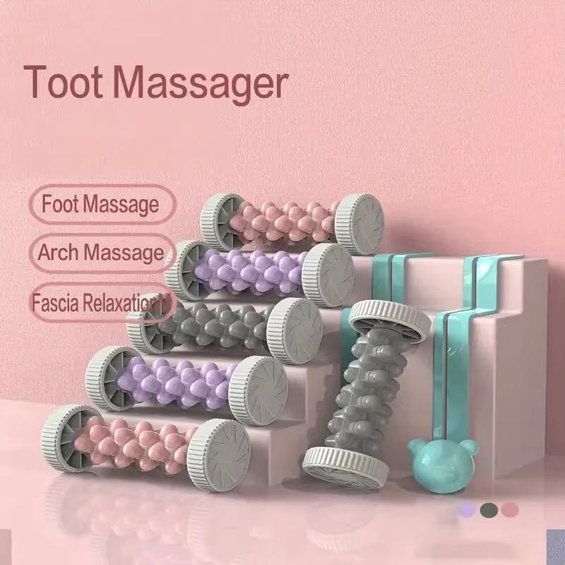 Roller Hand Foot Massager Relieve Plantar Fasciitis Foot Arch Pain Yoga Fitness Sole Muscle Relaxation Foot Massage Roller Body Care Comfort