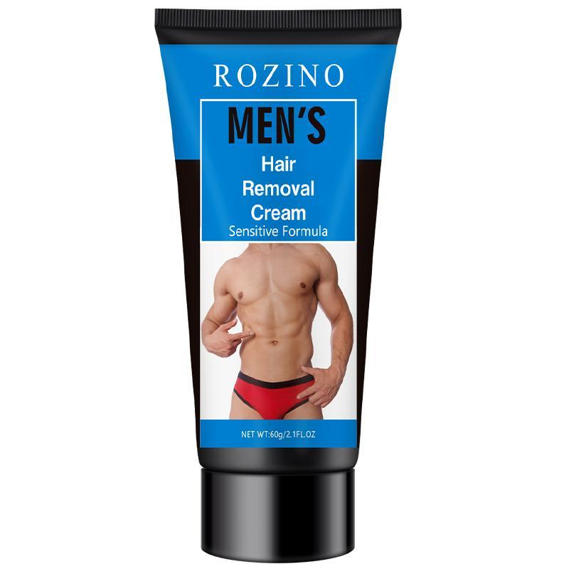 Men's Hair Removal Cream, Long-lasting Hair Removal Cream, Gentle Hair Removal Product for Armpit, Legs and Body, Men's Grooming Product