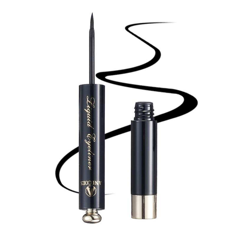  Breakup Proof Liquid Eyeliner - Quick Drying, Smudge-Resistant, 16-Hour Wear - Cruelty-Free & Vegan - Black-ANECOES black eyeliner