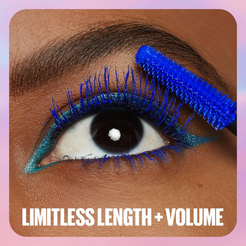 Lash Sensational Sky High Washable Mascara, Blackest Black. Volumizing, lengthening, defining, curling, multiplying, buildable.Lightweight Makeup