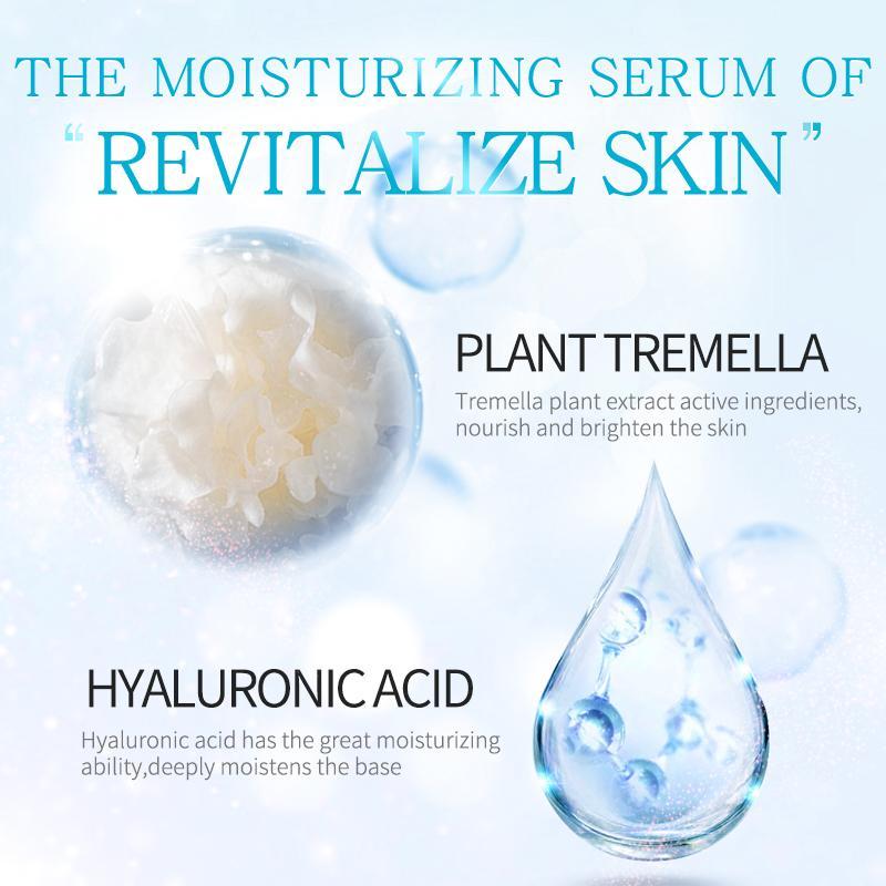 17ml Hyaluronic Acid Hydrating Serum, Deep Moisturizing Soothing Face Moisturizer for Firming Skin, Nourishing Personal Skin Care Products for Women