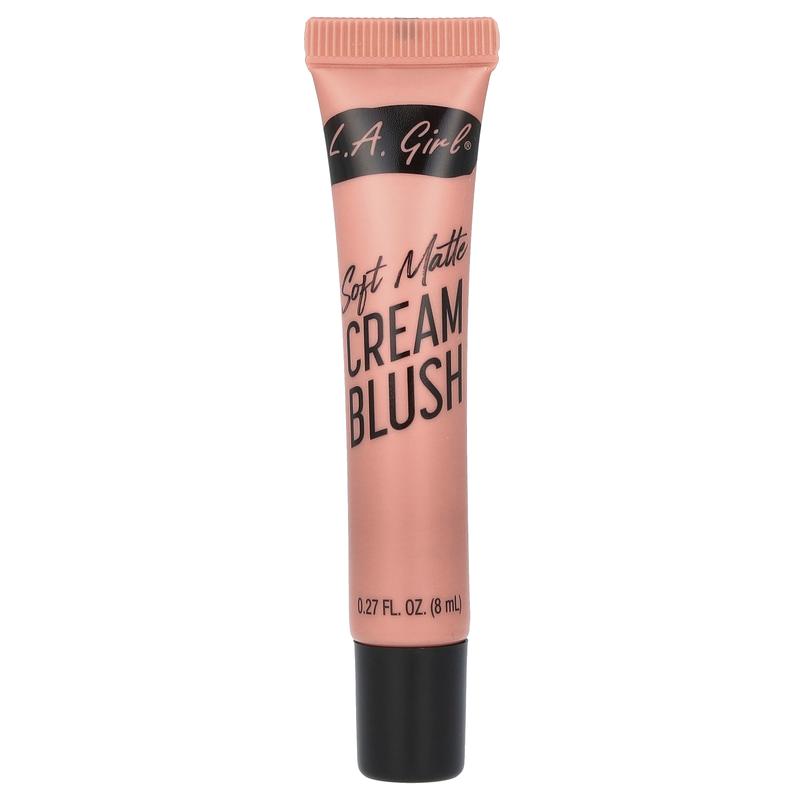 L.A. Girl Soft Matte Cream Blush, GBL441 Rosebud, 0.27 fl oz (8 ml)