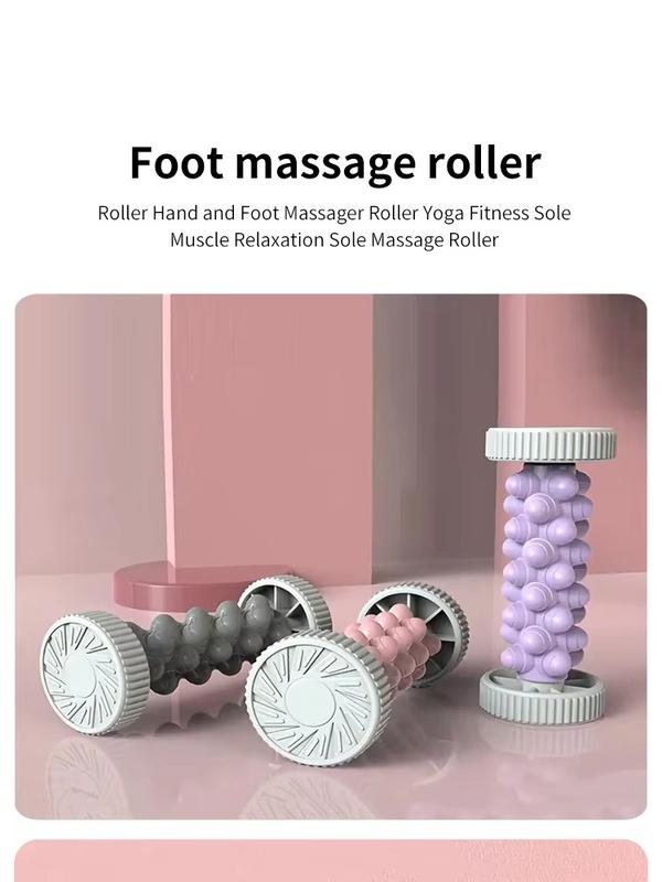 Roller Hand Foot Massager Relieve Plantar Fasciitis Foot Arch Pain Yoga Fitness Sole Muscle Relaxation Foot Massage Roller Body Care Comfort