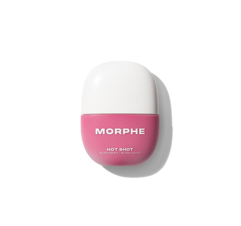 Morphe Hot Shot Blush Drops, Buildable Blush, Semi-Sheer Blush Drops