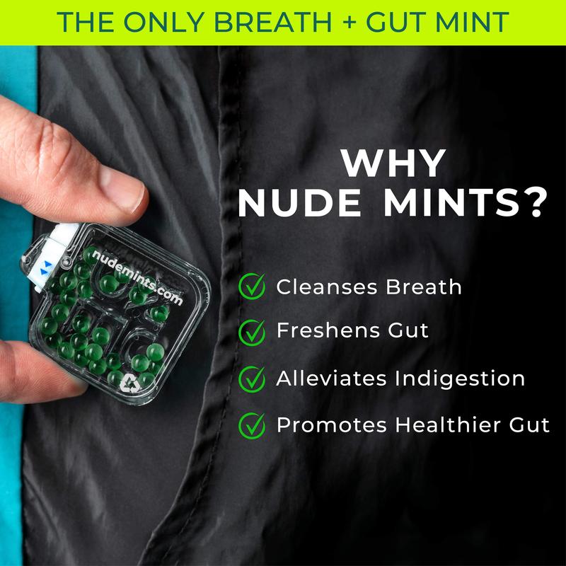 Breath + Gut Mints - Ice Shot (Peppermint Flavor)