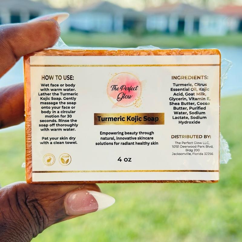 The Perfect Glow Turmeric Kojic Acid Soap Nursing Cleansing Moisturizer Skincare