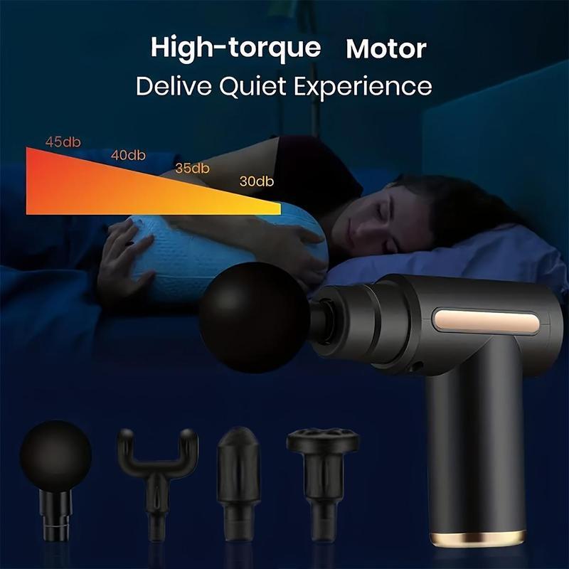 Portable Massage Gun, Lightweight and Powerful, Relieve Stress and Soothe Aches, Perfect for Travel and Home Use neck massager masajeador