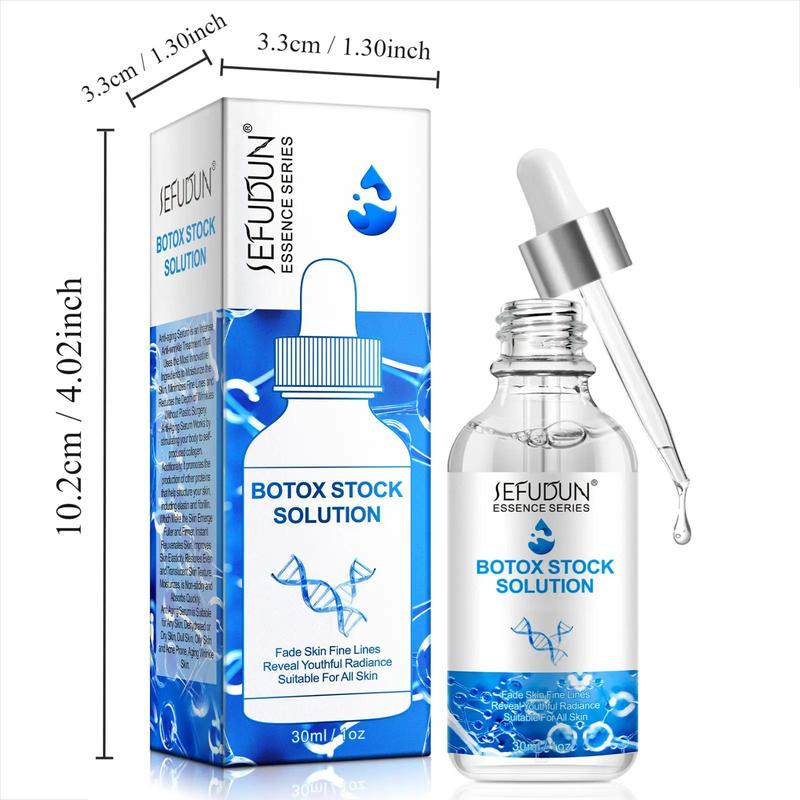 Botox Stock Solution, Moisturizing Serums, Hydrating Essence, Suitable for All Skin Types, Skincare Product for Women & Men