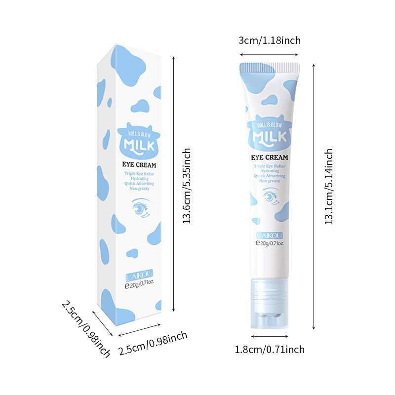 Hydrating Milk Roller Eye Cream, Quick Absorbing Non-greasy Eye Cream, Eye Care Product For Daily Use