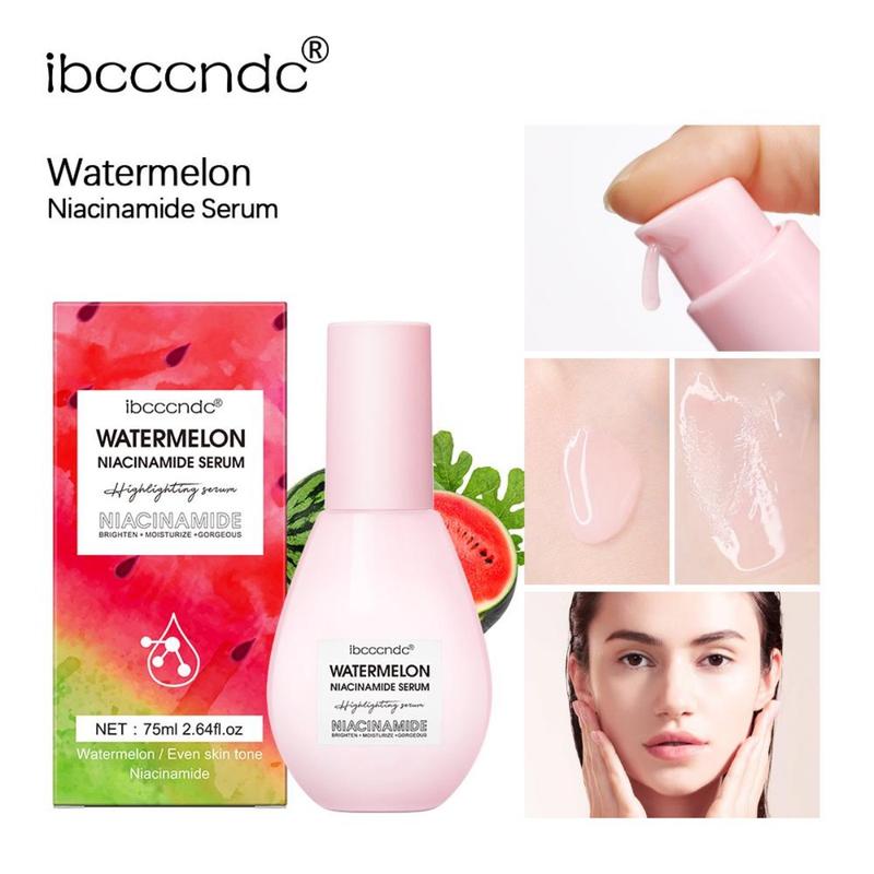 75ml Watermelon Hydrating Serum - Moisturizing & Brightening Essence for Women, Gentle Facial Moisturizer, Skincare Gift Idea,Black Friday Deals