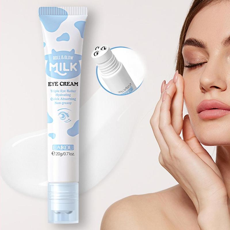 Hydrating Milk Roller Eye Cream, Quick Absorbing Non-greasy Eye Cream, Eye Care Product For Daily Use