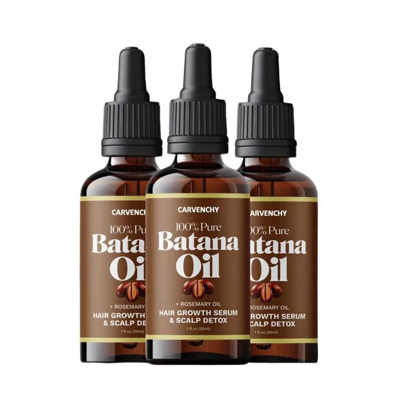 3 PACK CARVENCHY Batana and Rosemary Oil - Hair Growth Serum - 30ml