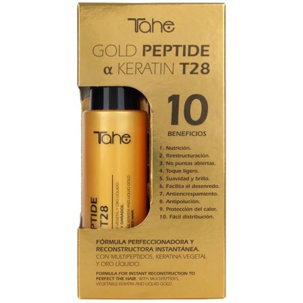 Tahe Keratin Serum T28 Gold Peptide for weakened and damaged hair