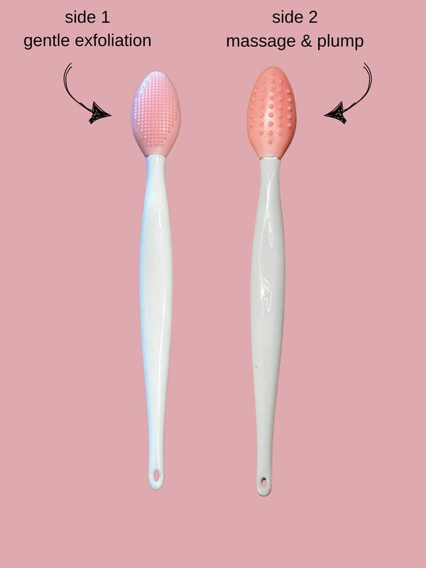 Dual-Sided Silicone Lip Scrubber