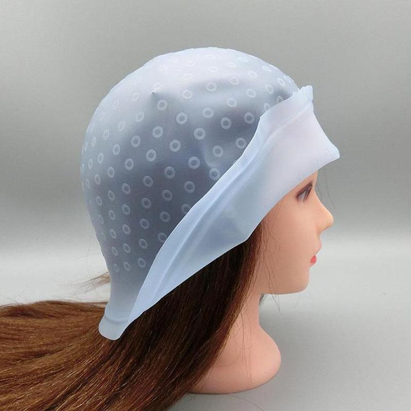 Reusable Hair Dye Cap, Heatless Hair Color Cap, Professional Hair Styling Accessories for Women & Men