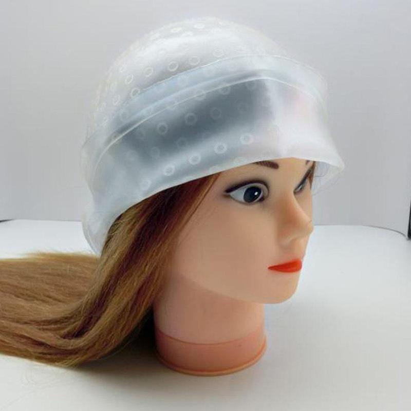 Reusable Hair Dye Cap, Heatless Hair Color Cap, Professional Hair Styling Accessories for Women & Men