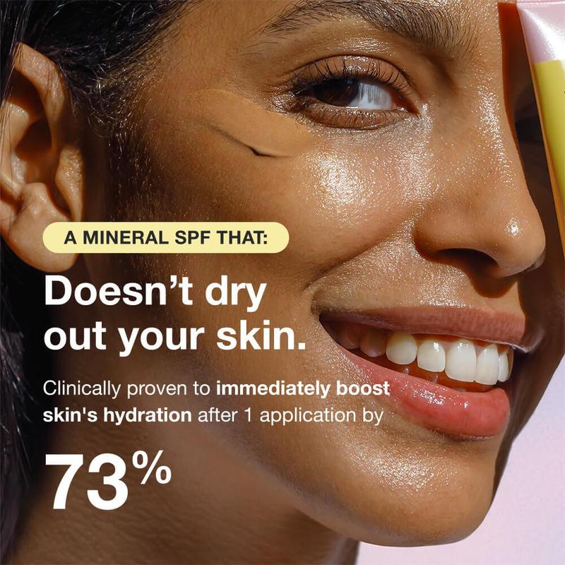 Mineral Sun Glow SPF Broad Spectrum SPF 43 PA +++ Facial Lightweight Skincare Sunscreen Hydrating Radiant Sensitive Vegan