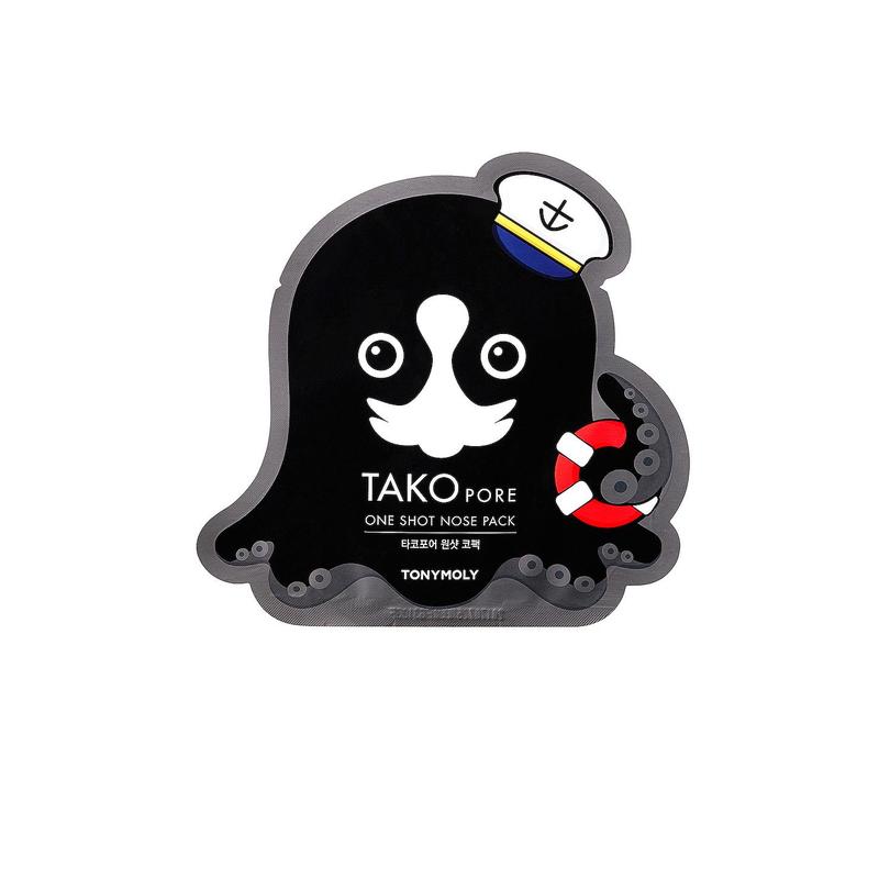 TONYMOLY Tako Pore One Shot Nose Pack 5 Pack