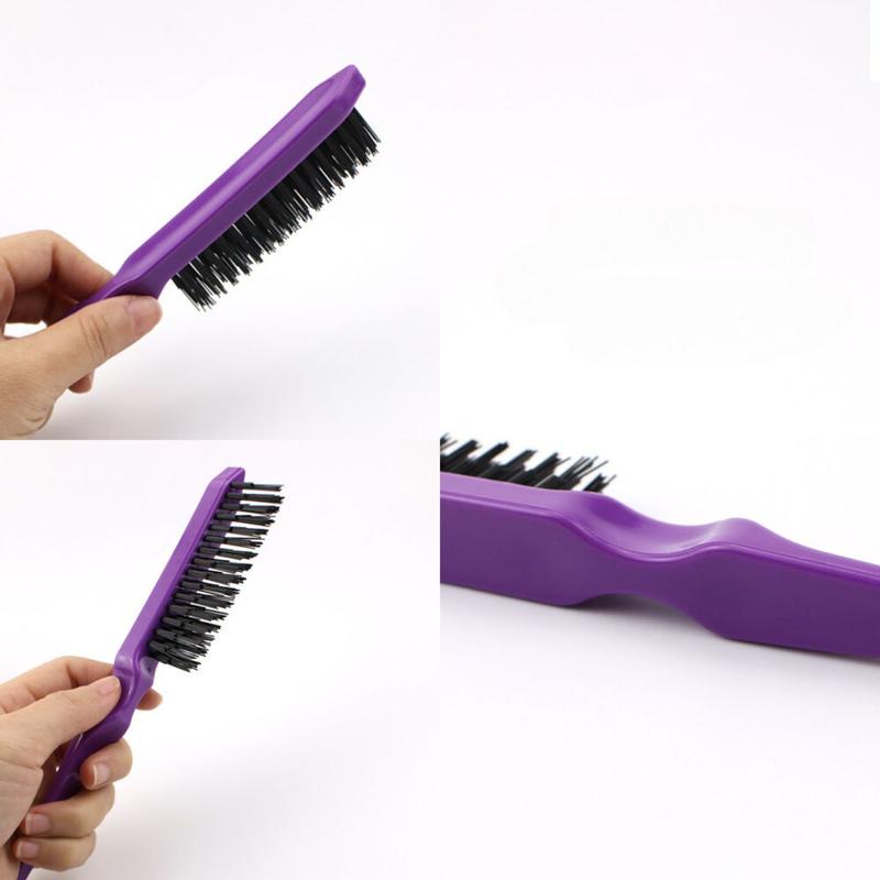 Hair comb steel pin pointed tail comb eyebrow brush three-piece wig styling comb broken hair coiffure set of hair tools