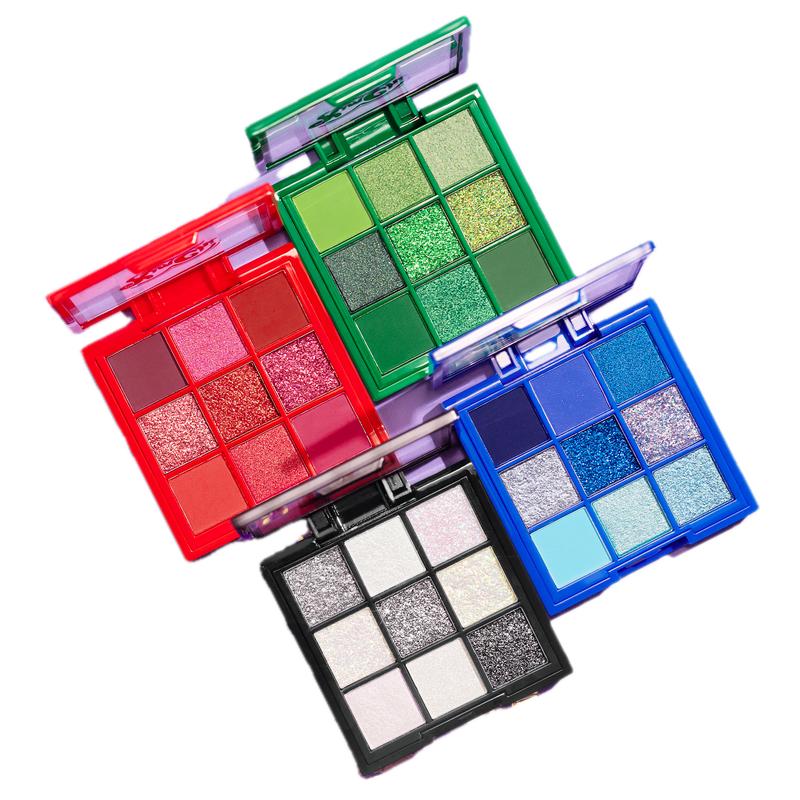 Jewel Collection Makeup Palette - Matte, Shimmer & Glitter Eyeshadow Colors, Smooth & Easy to Blend, Long-lasting Cosmetic Formula