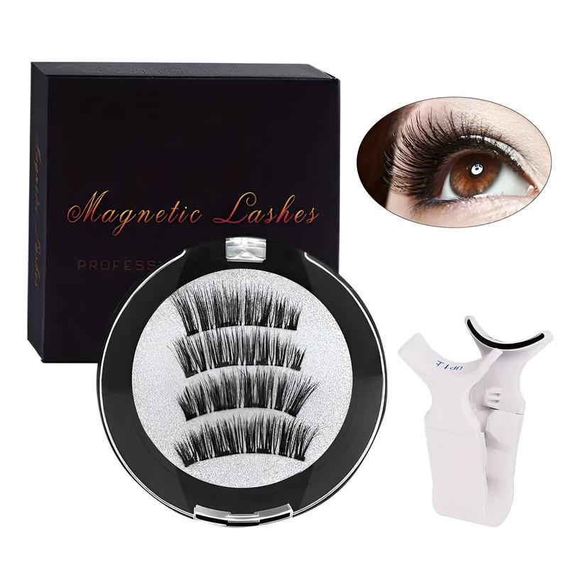 Magnetic Eyelashes Kit: Reusable, Waterproof, and Glue-Free for Effortless Glam