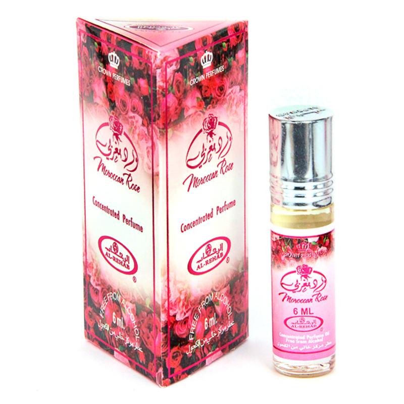 Moroccan Rose - 6ml (.2 oz) Perfume Oil Roll-On by Al-Rehab Aroma Floral