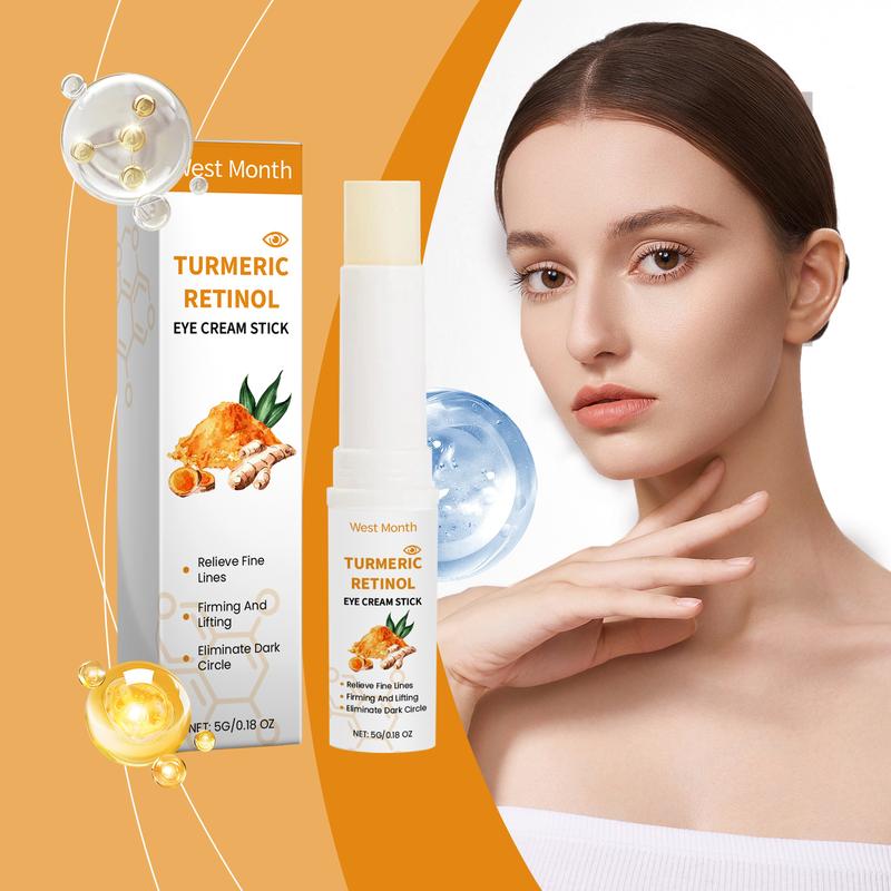 Turmeric Retinol Eye Cream Stick Moisturizes, moisturizes, firms, delicately treats the skin around the eyes eye  patch