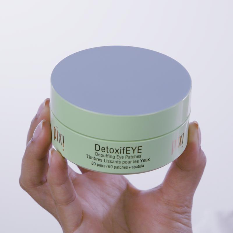 Pixi DetoxifEYE - Depuffing Hydrogel Eye Patches with Cucumber Skin Care Comfort