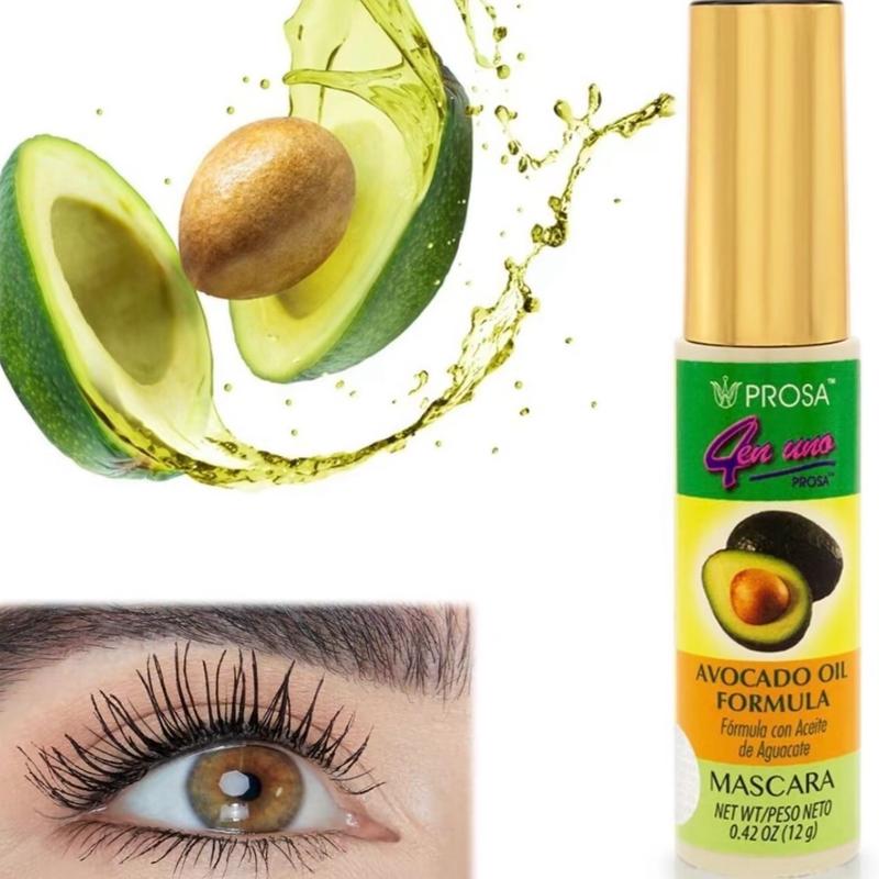 PROSA Avocado Mascara Makeup Color for Long-Lasting Lashes Cosmetic