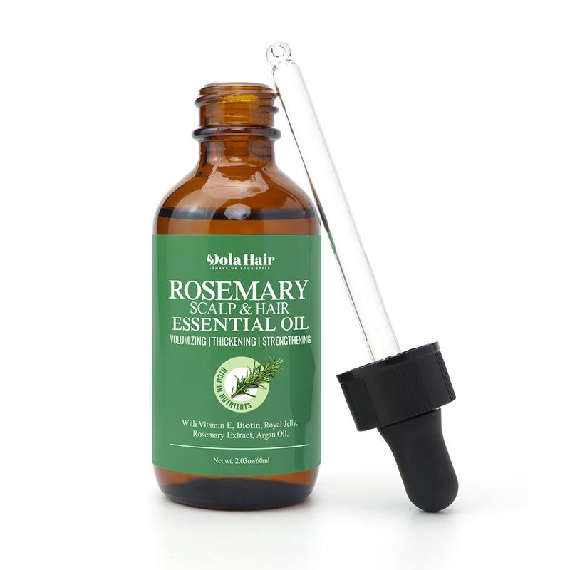 Organic Rosemary Oil For Hair Care, Natural Scalp Hair Oil With Essentials, Rosemary Oil Nourishing Treatment For Split Ends, Dry Scalp All Hair Type