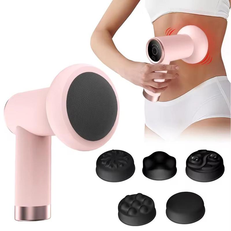 Wireless Charging Massager, 1 Box Handheld Portable Massager, Neck Waist Shoulder Kneading Body Kneading, Portable Home Massage Stick Wireless Charging Massager with Full Body, Stocking Fillers Gift