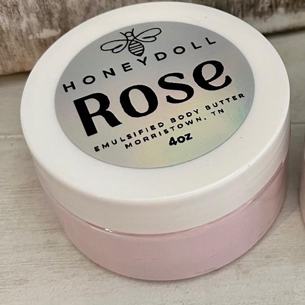 Rose Emulsified Body Butter Moisturize